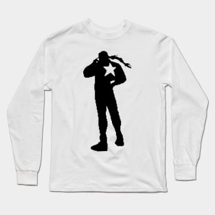 Terry Lone Wolf Bogard Long Sleeve T-Shirt